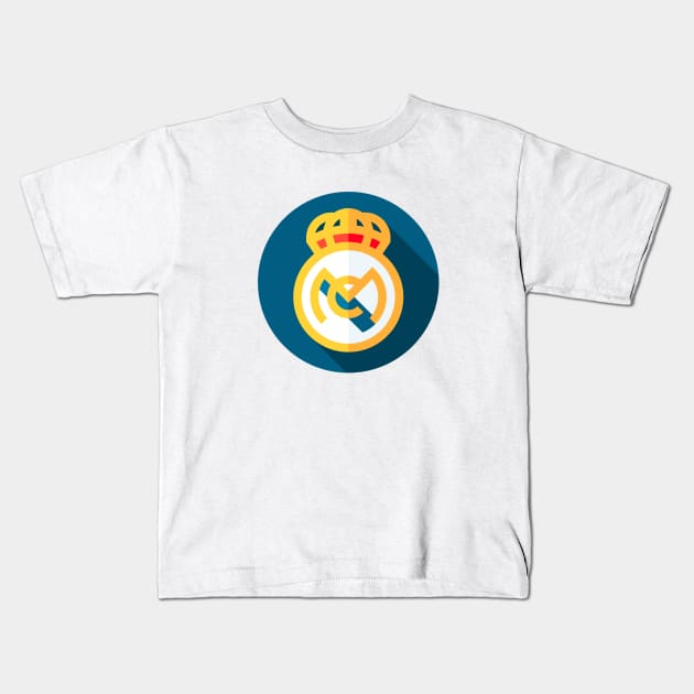 Real Madrid FC Classic Kids T-Shirt by OverNinthCloud